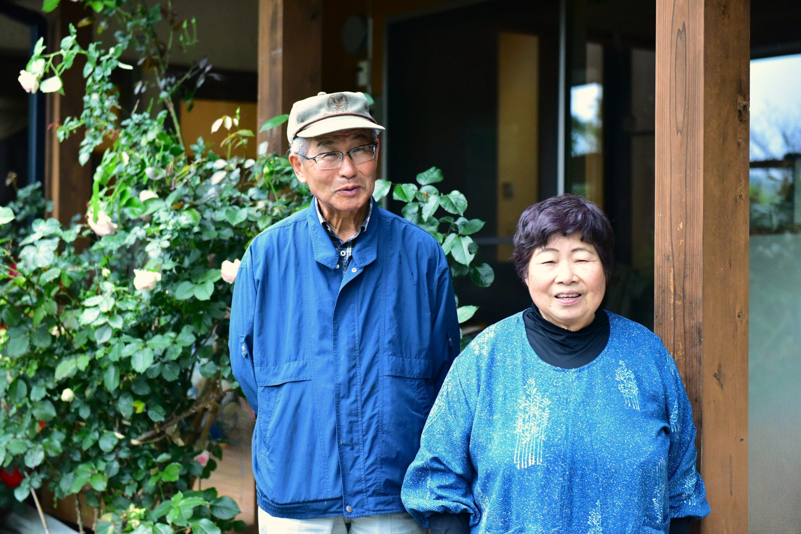 写真:ニコニコ菅野農園 菅野元一・クニ夫妻